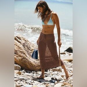 NEW! Free People Colonna Skirt sz XL